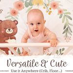 Milestone Blanket with 2 Placement Markers , Gender Neutral Baby Milestone , Baby Monthly Milestone , Baby Milestone Blanket , Baby Monthly Milestone Blanket , Baby Growth Chart Blanket (60"x40")